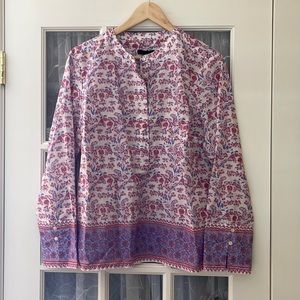J Crew kurta long sleeve